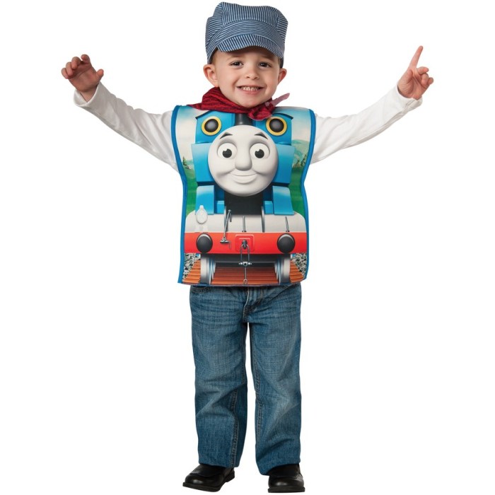 Diy thomas the train costume