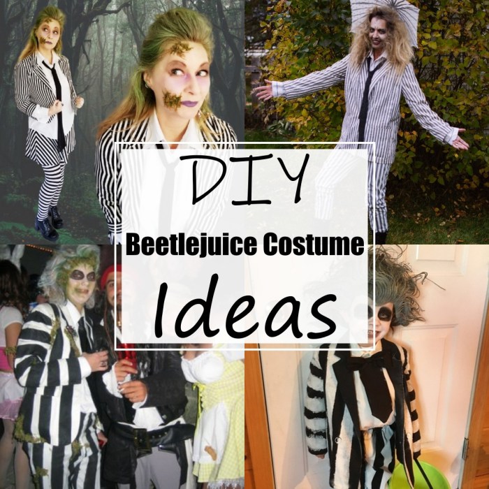 Beetlejuice costume female diy