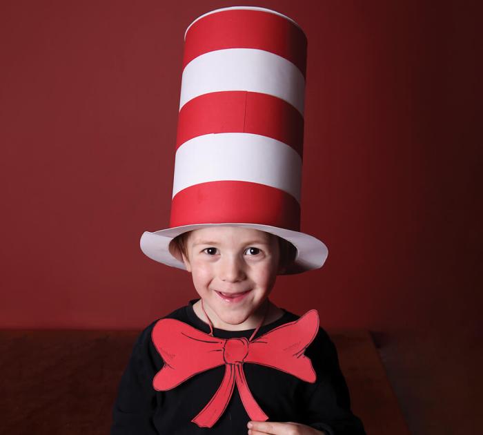 Diy louis tully costume hat