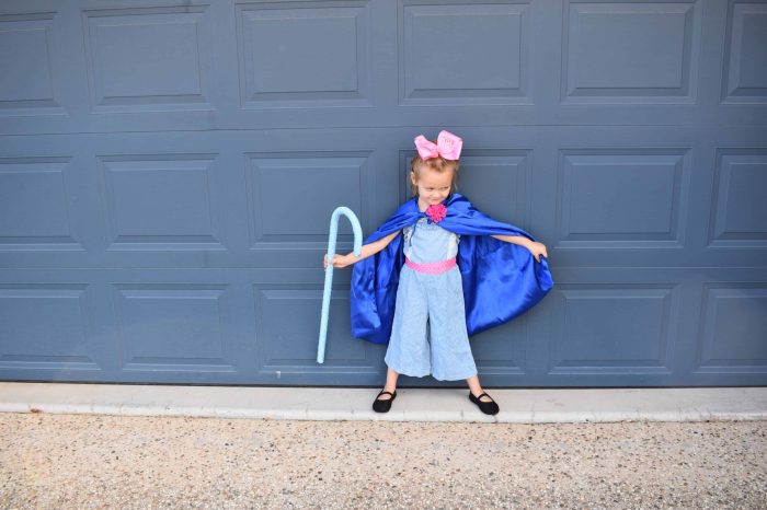 Diy bo peep costume