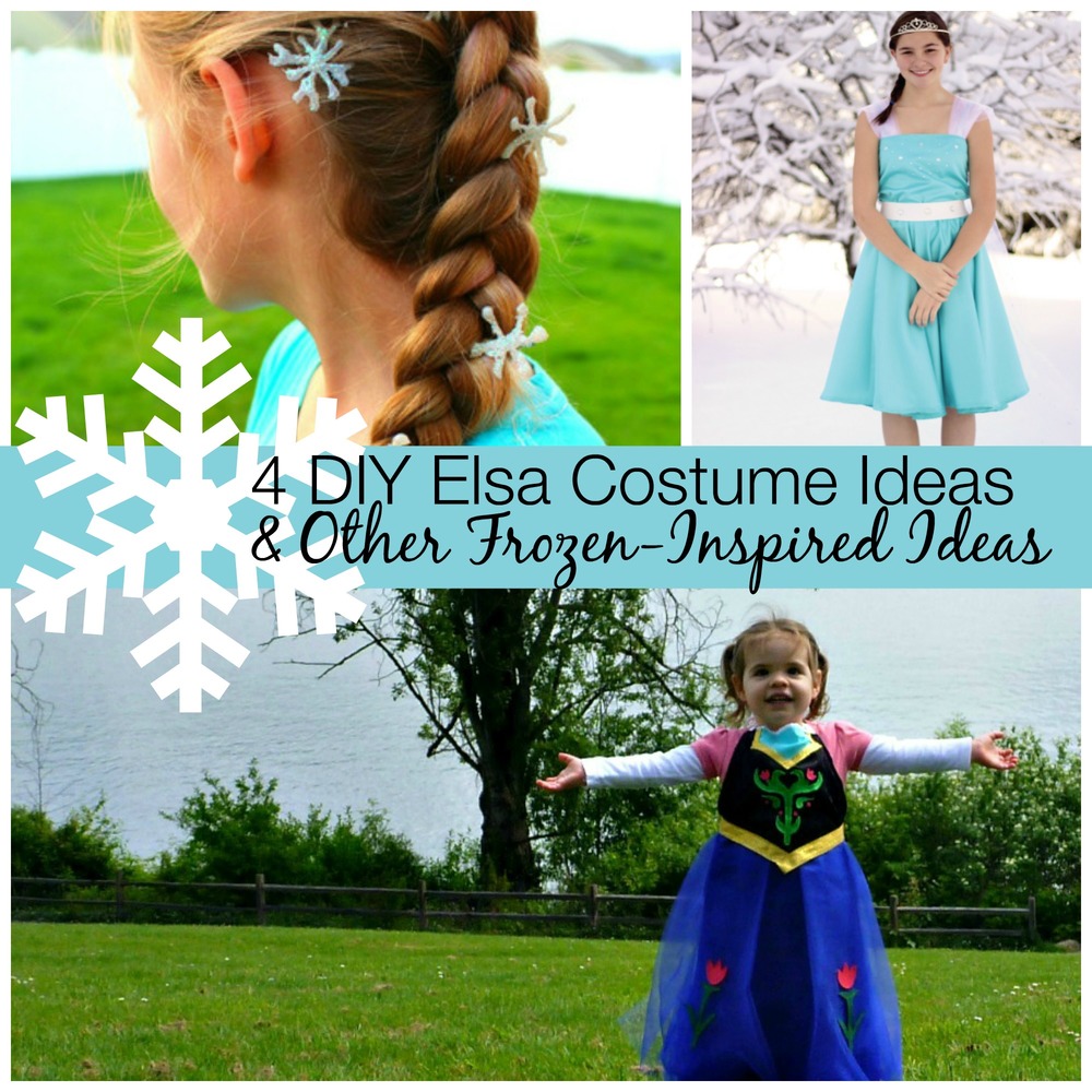 Elsa frozen diy costume