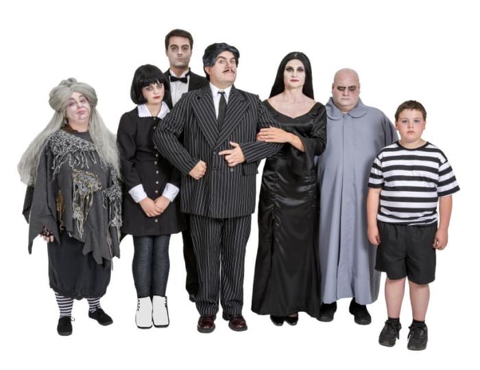 Addams family costumes diy