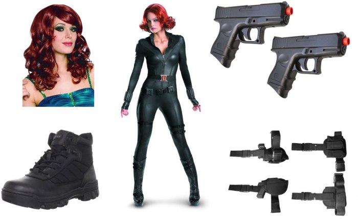 Black widow costume diy