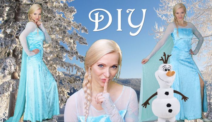 Frozen elsa costume diy