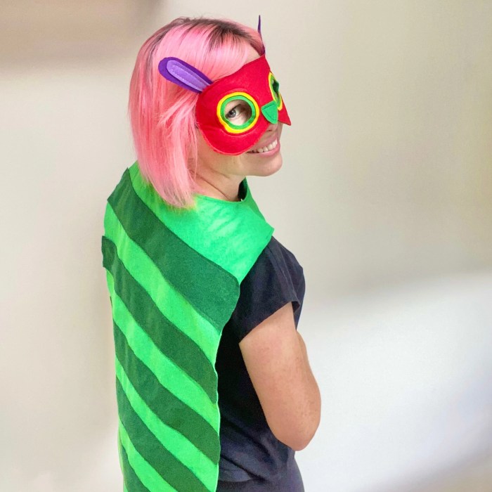 Hungry caterpillar costume diy