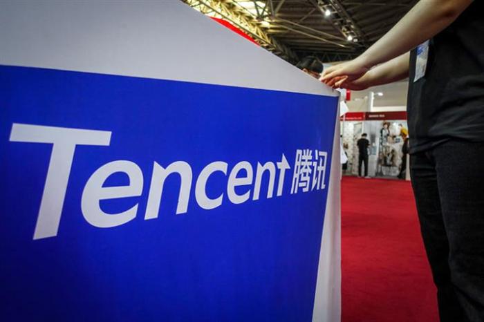 Tencent stock price today