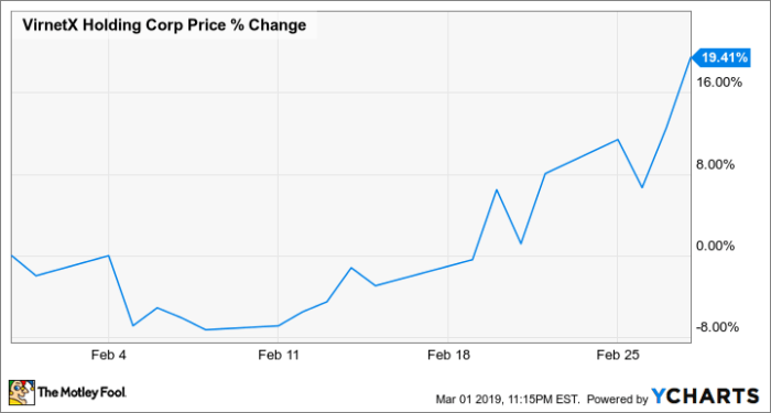 Virnetx stock price